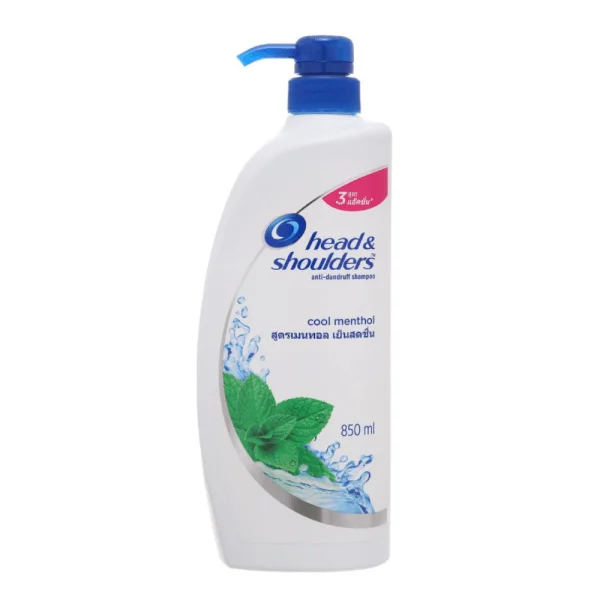 Dầu gội sạch gàu Head & Shoulders bạc hà mát rượi 850ml