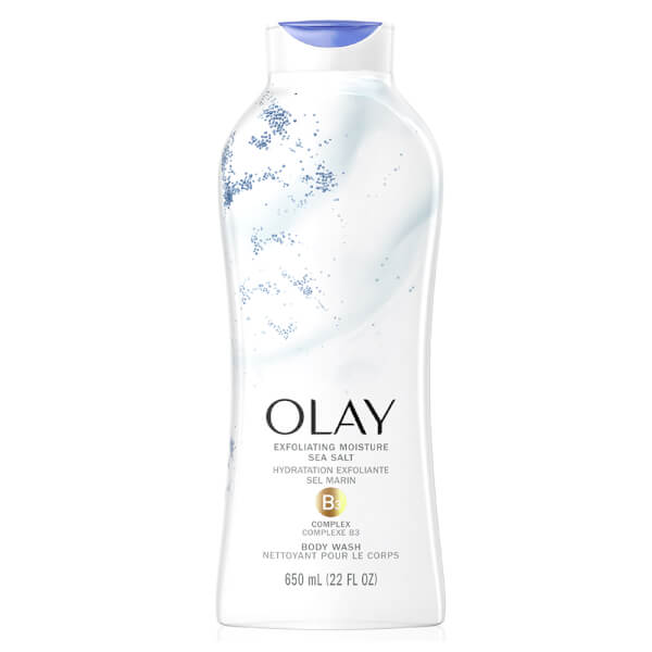 Sữa tắm Olay Body wash Daily Exfoliating With Sea Salts 650ml
