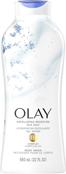 Sữa tắm Olay Body wash Daily Exfoliating With Sea Salts 650ml