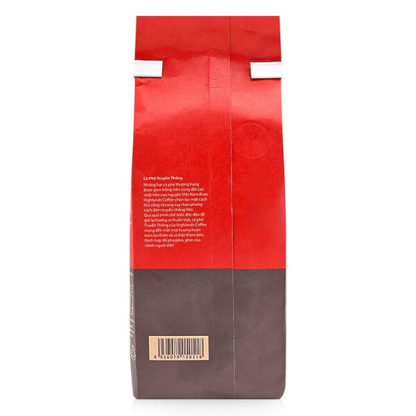 Cà phê rang xay Highlands Coffee truyền thống 200g