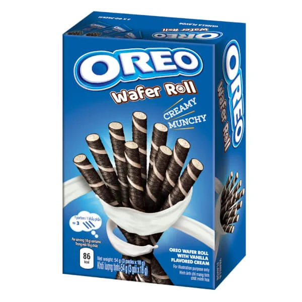 Bánh quế OREO VANILLA (54g)