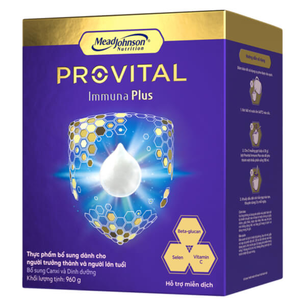 Thực phẩm bổ sung Provital Immuna Plus 960G