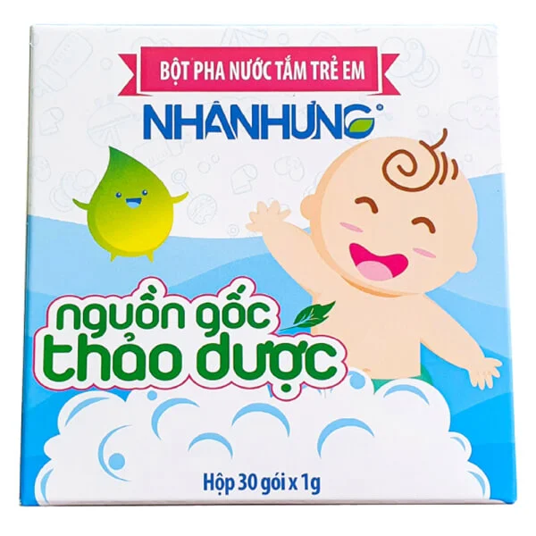 Bột tắm Nhân Hưng 30 gói