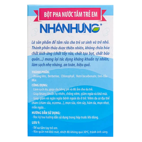 Bột tắm Nhân Hưng 30 gói