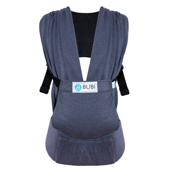 Địu vải BUBI Gen 3 (35% cotton, màu xám chì, size L)