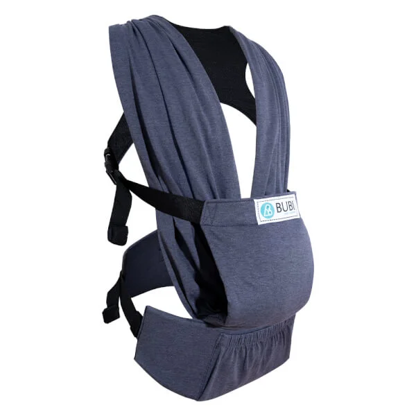 Địu vải BUBI Gen 3 (35% cotton, màu xám chì, size L)