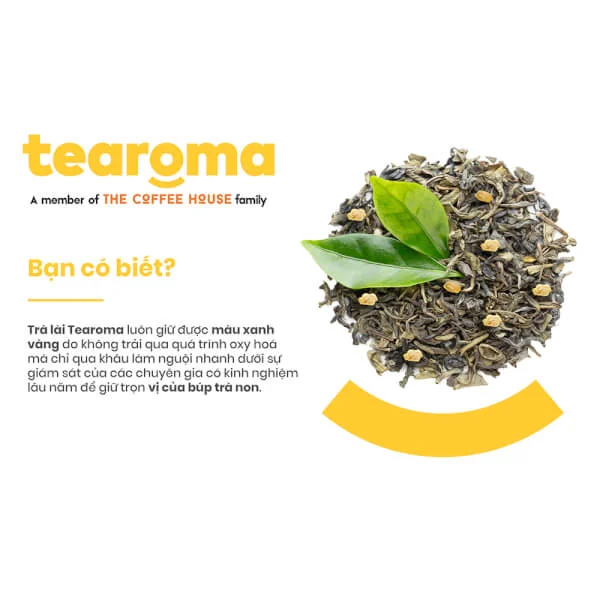 TRÀ TÚI LỌC LÀI TEAROMA HỘP 40G