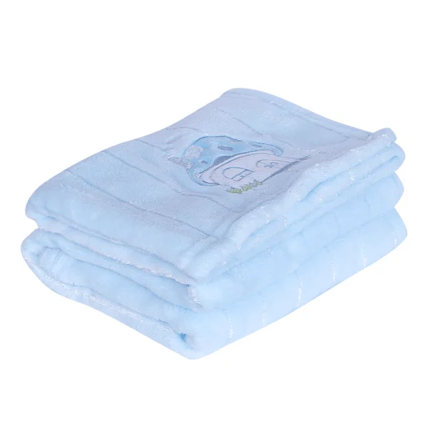 Chăn bông cho bé Animo hình nấm xanh  K126-6049