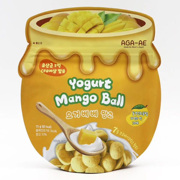 Combo 2 Snack sữa chua sấy khô AGA-AE vị xoài (20g)