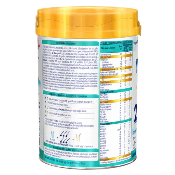 Sữa Vinamilk Yoko Gold 2 350g (1-2 tuổi)