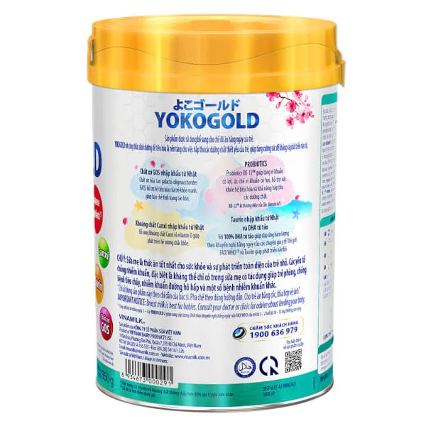 Sữa Vinamilk Yoko Gold 2 350g (1-2 tuổi)