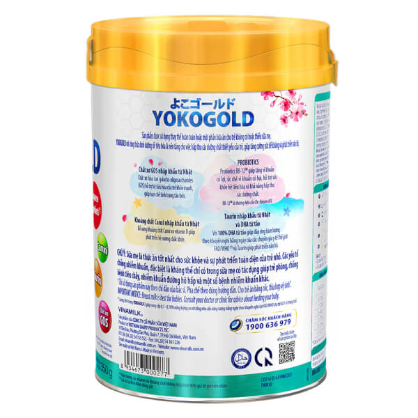 Sữa Vinamilk Yoko Gold 1 350g (0-1 tuổi)