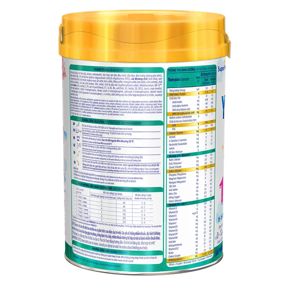 Sữa Vinamilk Yoko Gold 1 850g (0-1 tuổi)