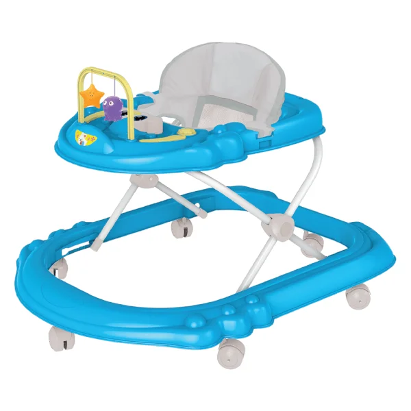 Xe tập đi nhựa hình thỏ AUBW03 (Xanh dương) - màu ghế ngồi ngẫu nhiên