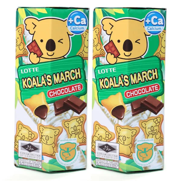 Combo 2 Bánh gấu Koala's March nhân sô cô la