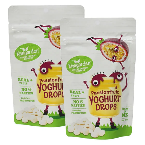 Combo 2 Sữa chua khô Kiwigarden vị chanh leo