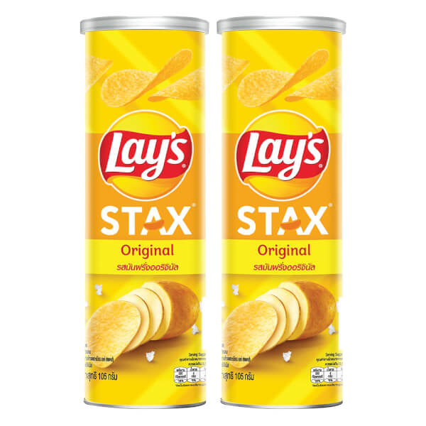 Combo 2 Snack Lay's Stax Thái vị Tự Nhiên