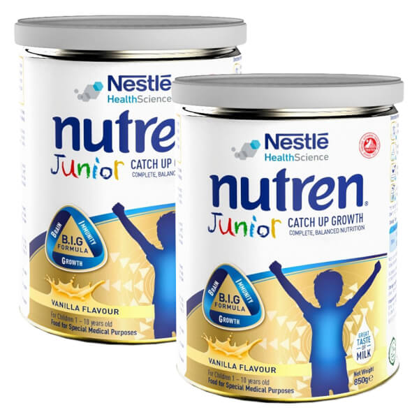 Combo 2 Sữa Nutren Junior 850g (1-12 tuổi)