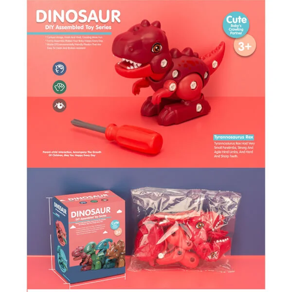 Khủng long trơn bạo chúa kèm tua vít RFD413886