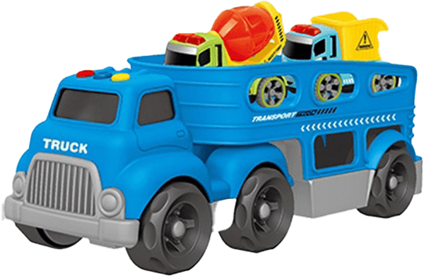 Xe tải chở xe bồn có nhạc và đèn RFD346397