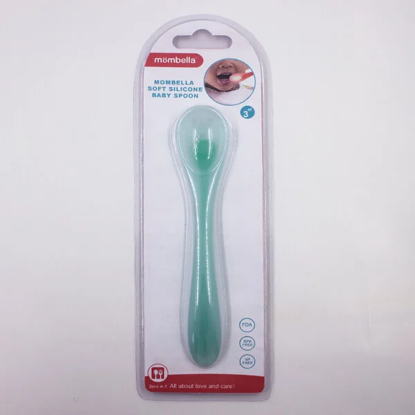 Muỗng silicone Mombella (Xanh)
