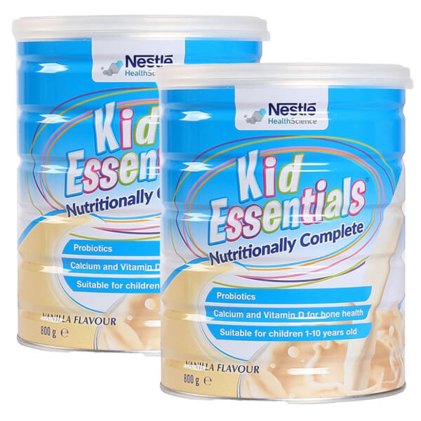 Combo 2 Thực phẩm bổ sung dinh dưỡng dành cho trẻ từ 1 đến 10 tuổi Kid Essentials Nutritionally Complete vị vani