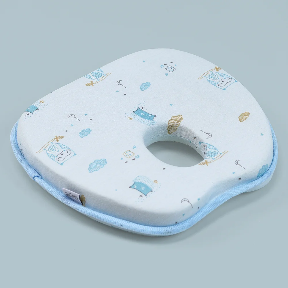 Gối nằm Memory Foam hỗ trợ đầu Animo B2202_DQ002 (PUB110,Xanh)