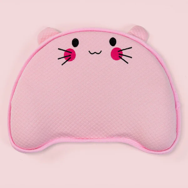 Gối memory foam hỗ trợ đầu cho bé Animo B2201_DQ005 (PUB103,Hồng)