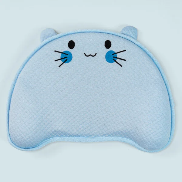 Gối memory foam hỗ trợ đầu cho bé Animo B2201_DQ005 (PUB103,Xanh)