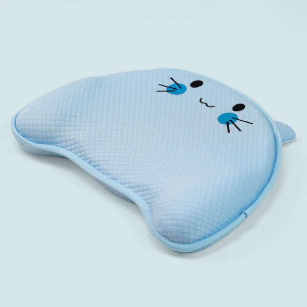 Gối memory foam hỗ trợ đầu cho bé Animo B2201_DQ005 (PUB103,Xanh)