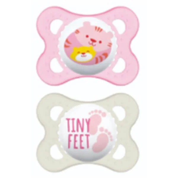 Ty ngậm Mam Original 2-6m (girls) (2 cái/set)