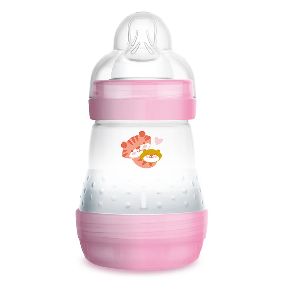 Combo 2 Bình sữa Mam Easy Start Anticolic (chống đầy hơi, 160ml, hồng)