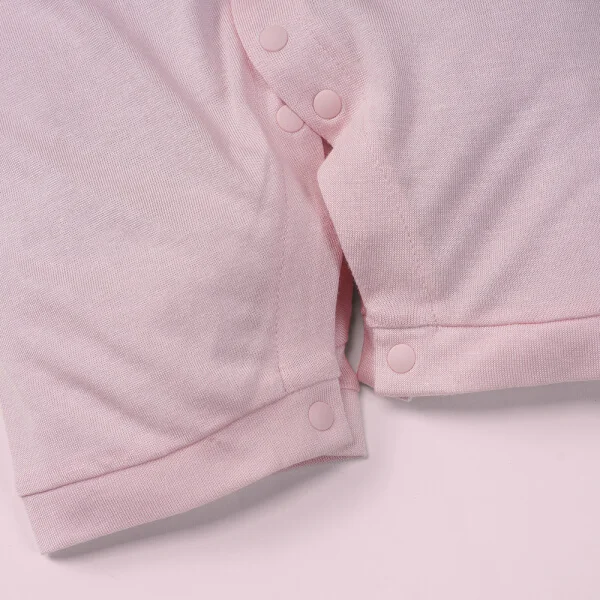 Bodysuit tính năng đùi, vải lưới Animo I0322030 (0-12M ,Hồng)