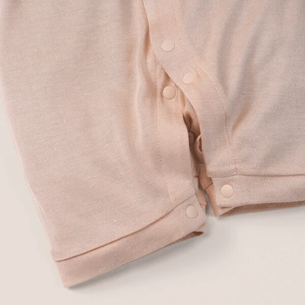 Bodysuit tính năng đùi, vải lưới Animo I0322032 (0-12M,Beige)