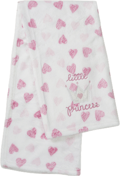 Chăn bông cho bé hình Princess Animo B2203_NK004 (75x100cm,Hồng)