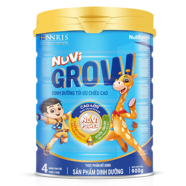 Combo 2 Sữa Nutifood Nuvi Grow 900g