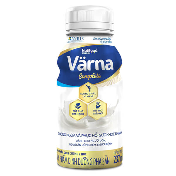 Sữa Nutifood Varna Complete 237ml (lốc 6 chai)