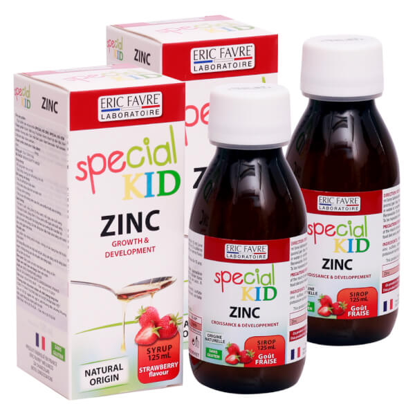 Combo 2 Siro bổ sung kẽm, tăng cường đề kháng Special Kid Zinc cho bé (125ml)