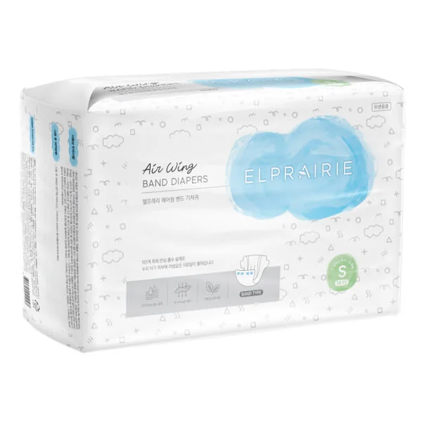 Combo 2 Bỉm tã dán Elprairie AW (S, dưới 6.5kg, 34 miếng)