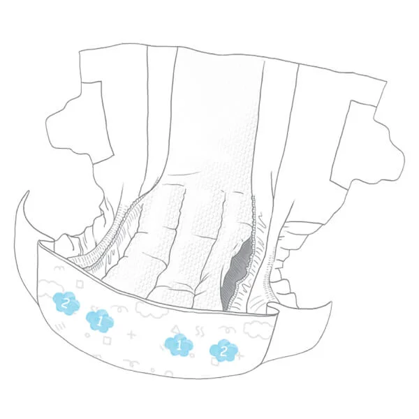 Combo 2 Bỉm tã dán Elprairie AW (S, dưới 6.5kg, 34 miếng)