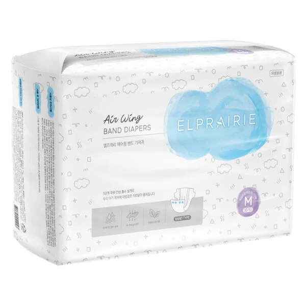 Combo 2 Bỉm tã dán Elprairie AW (M, 6-11kg, 30 miếng)