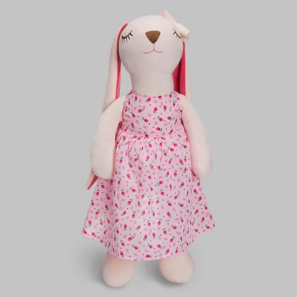 Thú nhồi bông Animo Thỏ hồng tai dài (TN)