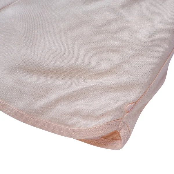 Bộ sơ sinh tính năng ngắn, vải lưới Animo I0322018 (0-12M,Cam)