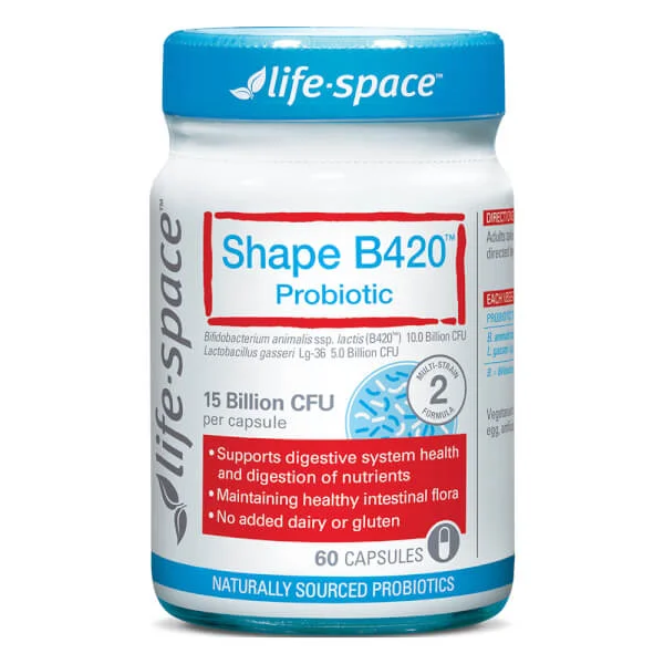 Men vi sinh Life Space Shape B420 Probiotic (60 viên)