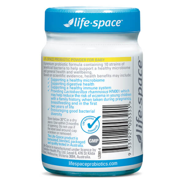 Men vi sinh cho bé Life-Space Probiotic Powder For Baby (60g)