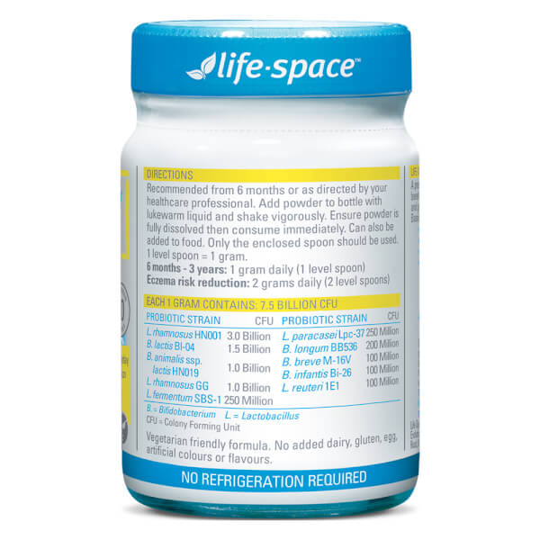 Men vi sinh cho bé Life-Space Probiotic Powder For Baby (60g)