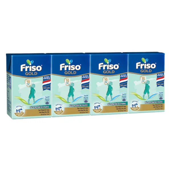 Sữa Friso Gold 110ml - Lốc 4 hộp (từ 1 tuổi)