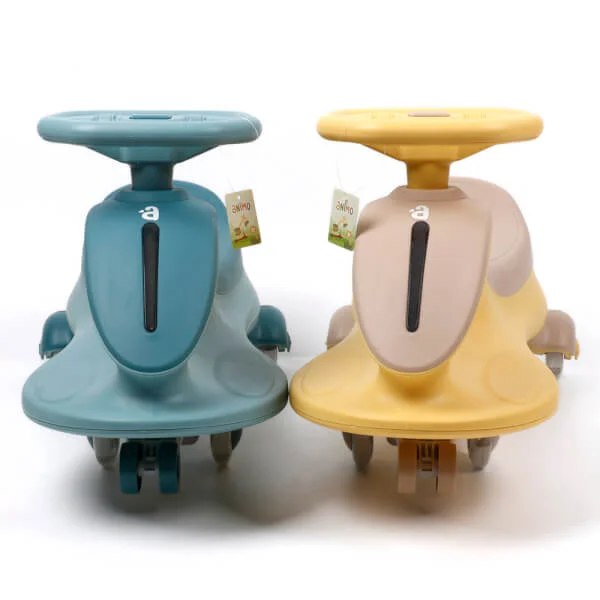 Xe lắc cao cấp có nhạc đèn QT-8068 (Xanh)