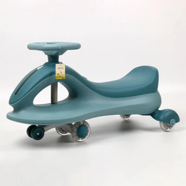 Xe lắc cao cấp có nhạc đèn QT-8068 (Xanh)