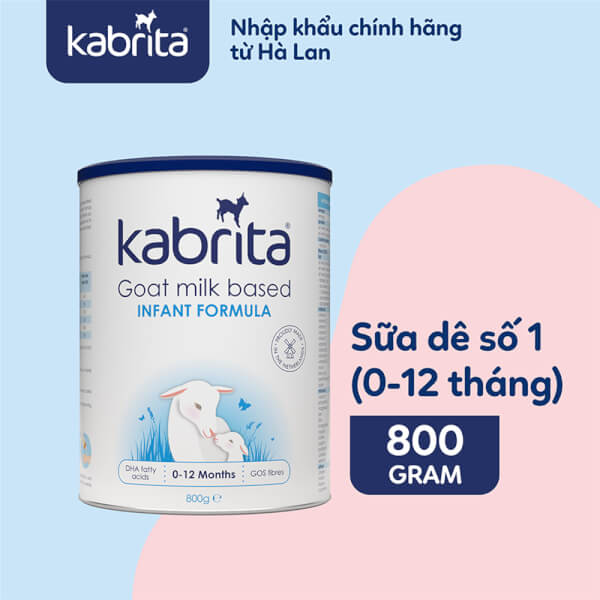 Sữa dê Kabrita Số 1 800g (0-12 tháng)